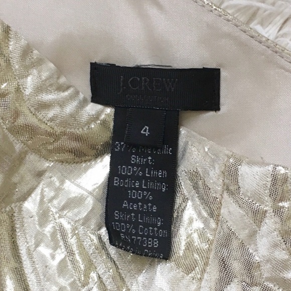 J Crew Gold Dress - Picture 8 of 8